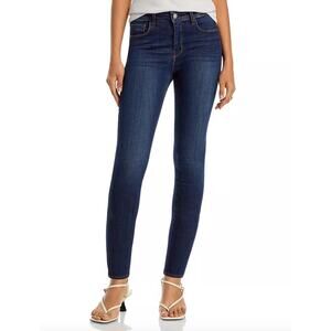 L'Agence Blue Denim Skinny Jeans